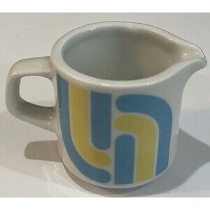 Vintage Bauscher Weiden Bavaria Germany Miniature Creamer Pitcher Mod Design